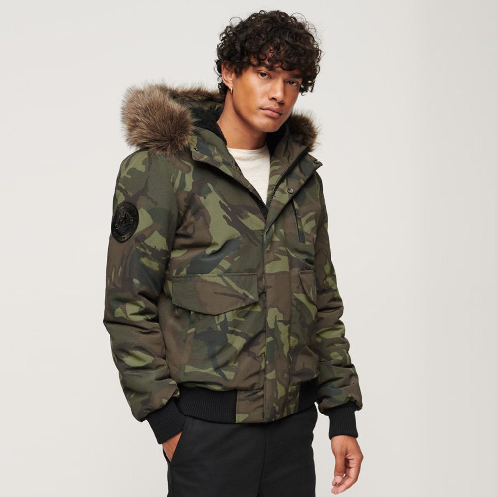 Fuji Printed Padded Jacket
